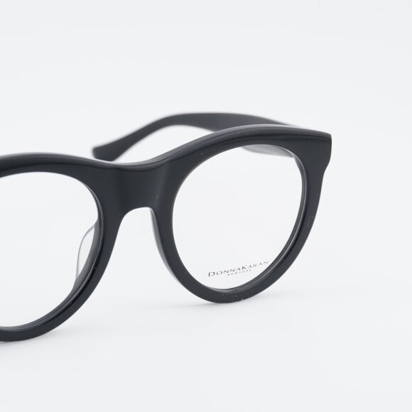 Donna Karan DO5005 003 Eyeglasses - Crystal Black 50mm Round Frame main image 6